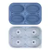 Molde Grande de Hockey sobre Hielo Cubo de Hielo Congelado para Whisky Cubo de Hielo Esférico Caja de Hielo de Fútbol Artefacto para Hacer Hielo Molde para Cubos de Hielo Redondos