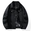 2023 Otoño Nuevo estilo coreano chaqueta casual de moda para combinar con todo para hombre terciopelo piel de ciervo marca de moda japonesa para hombre chaqueta con solapa para hombre