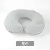 Venta al por mayor del fabricante Inflable de PVC para Ocio al Aire Libre Almohada de Terciopelo Almohada en Forma de C Almohada de Viaje Masaje de Aviación Cuidado de la Salud