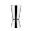 Taza de Onzas con Borde Enrollado de Acero Inoxidable Taza Medidora de Doble Cabeza Medidor de Licor Utensilio de Barra Taza Medidora para Cócteles con Escala Herramienta de Bartending
