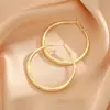 Nuevos pendientes de moda 2023 pendientes de círculo de hadas pendientes elegantes de alta calidad para mujer pendientes de círculo grande exagerados de lujo ligero