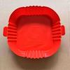 Plato de Silicona para Freidora de Aire de Venta Caliente Transfronterizo Bandeja de Silicona para Freidora Bandeja para Hornear Aislada Molde para Pastel Freidora Interior