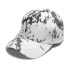 Gorra de béisbol teñida anudada para coleta, nueva tendencia de moda, gorra de visera, sombrero de protección solar para exteriores, primavera y verano, ocio