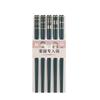 Personalizado 5 cores quente Jinfu Refeição Chopsticks Hotel Household High-grade Internet Celebrity Explosions Wufu Linmen Alloy Chopsticks Atacado