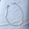 Collar Transfronterizo Europeo y Americano Retro en Forma de U de Una Sola Capa Sexy Cadena para el Cuerpo Personalizado Estilo Ins Cadena Decorativa Perla de Imitación Cadena para Pantalones