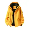 Chaqueta impermeable y cálida 3 en 1 marca Camel para mujer para montañismo y senderismo, chaqueta de plumón nueva para hombre para primavera, otoño e invierno
