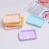 Nuevo Plato de Galletas de Dibujos Animados Juguete de Comida Accesorios para Joyería Hechos a Mano DIY Accesorios Pequeños de Resina de Pegamento de Crema Material al por Mayor