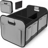 Caja de Almacenamiento para Maletero de Coche de Tela Oxford con Asa Caja de Almacenamiento para Exteriores Caja de Almacenamiento Plegable Multifuncional para Coche