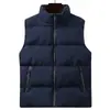 Chaleco grueso para hombre, de otoño e invierno, corte holgado, talla grande, forro polar, para trabajo al aire libre, moderno, casual, versátil