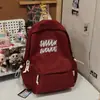 Mochila nueva de alto estilo japonés ins, fresca y dulce, para estudiantes de secundaria y preparatoria, bolsa escolar ligera para niñas, bolsa de hombro doble de gran capacidad