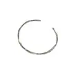 Pulsera de Letras Mobius Dulce Versátil Estilo Coreano para Mujer, Moda Retro, Pulsera Sencilla, Joyería de Mano con Patrón Retorcido