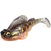 Isca Artificial Weihe Sports Peixe Saltador 7g 10g 14g Isca Artificial Peixe Revestido de Chumbo Isca Macia com Cauda T Anti-Enrosco Atacado