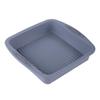 Forma Quadrada de Silicone para Bolo Ferramenta de Assar Grau Alimentício Resistente a Alta Temperatura Fundo Ondulado Assadeira de Silicone Forma de Bolo