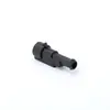 282109-1 1 Agujero Macho Dj7011-1.5-11 282109-1 Enchufe y Base de Conector Impermeables