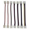 Lâmpada 12V com conector sem solda 24V barra de luz placa nua fivela 2835/5050/5630 barra de luz no conector direto