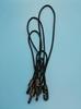 Cuerda Elástica de Látex para Sujeción de Carga de 4 mm para Equipaje, Motocicleta, Vehículo Eléctrico, Correa Elástica con Gancho, Cuerda Elástica de Sujeción, Cuerda Plana con Hebilla