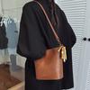 2025 Nova Moda Outono Bolsa Saco Retro Casual Bolsa de Ombro Nicho Tendência Bolsa Transversal para o Dia a Dia Tendência