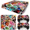 Console de Jogo Ps4 Slim Adesivo de Corpo Inteiro Skin Adesivo Bomb Skin Filme Colorido de Corpo Inteiro