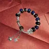 Pulsera de cerámica hecha a mano de nuevo estilo étnico chino, pulsera de estilo nacional para mujer, pulsera de cuentas, 2023 Verano nuevo