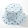 Suministro Exclusivo Transfronterizo de Sombreros de Bebé para Primavera y Verano, Lindo Diseño de Conejito, Estilo Fresco, Sombreros de Sol Tipo Cubeta para Niños y Niñas