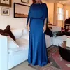 2026 Nova Roupa Feminina de Primavera e Verão Transfronteiriça, Elegante e Sexy Vestido Longo de Cetim Liso Moderno com Senso de Estilo