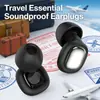 Tapones para Oídos Aislantes de Sonido de Alto Rendimiento Transfronterizos para Conductos Auditivos Pequeños, Reducción de Ruido, Antirruido, Cómodos para Dormir, Suaves y Silenciosos