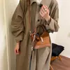 Bolso de Felpa Gamuzada de Lujo Ligero de Nicho para Mujer 2026 Nuevo Súper Caliente Bolso Cubo de Bloques de Color Retro Versátil Bolso de Hombro Cruzado