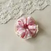 Cuerda para el pelo y accesorio para el pelo con un diseño floral estilo bosque, fresco y delicado, dulce y femenino, borde de encaje duradero, alta elasticidad