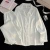 Pijamas Populares de Primavera y Otoño para Mujer, Conjunto de Ropa de Casa de Jacquard de Seda Helada de Verano con Dibujos Animados, Cárdigan de Manga Larga y Pantalones Largos, Venta al por Mayor Transfronteriza
