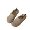 Zapatos planos retro sin cordones para mujer, nuevos zapatos de otoño 2026 de cobertura total estilo Birkenstock para mujer, mocasines para dama con suela blanda
