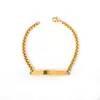 Moda Europea y Americana Sencillo y Exquisito Pulsera Curva de Acero Inoxidable para Hombres y Mujeres, Estilo Pareja Pulsera de Acero de Titanio Accesorios de Joyería Venta al por Mayor