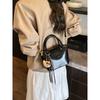 Exquisita Bolsa Pequeña Super Popular para Mujer 2025 Nueva Bolso Cruzado Retro Versátil de Alta Gama Bolso de Mano Popular Bolso Tote Pequeño