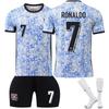 2024 Portugal Uniforme de Futebol do Parque No. 7 Ronaldo 8B Taxa 11 Philip Conjunto de Camisa da Copa da Europa Versão Transfronteiriça