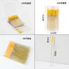 Ferramenta de enxerto de cílios Crystal Rod Escova de cílios descartável 100 espiral Maquiagem Escova Sobrancelhas Rímel Dual Use