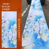 Nueva Pintura de Tinta de Estilo Chino Boda Fondo de Techo Flotante Gasa Pergamino Paisaje Antiguo de Jiangnan Gasa de Techo Decoración Colgante
