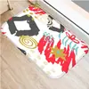Felpudo Navideño para el Hogar con Estampado de Árbol de Navidad, Felpudo para Puerta de Sala de Estar