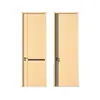 Puerta de Madera Retardante de Llama de Cristal de Carbono de Grafeno, Puerta de Habitación Dormitorio, Puerta Ecológica Insonorizada sin Pintura, Puerta de Conjunto Interior para Proyecto de Hotel