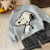 Suéter Infantil 2026 Otoño/Invierno Nuevo Estilo Coreano Casual para Niños, Elegante y Versátil Suéter de Punto para Bebés