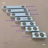Abrazadera de Fijación de Doble Agujero Paralelo Extendido Mismo Diámetro Conector de Eje Óptico Misma Dirección Bloque de Fijación Abrazadera de Bloqueo de Eje Óptico de Aleación de Aluminio