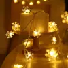 Luzes de Natal de Fio LED Papai Noel Boneco de Neve Árvore de Natal Enfeites Pendurados Luzes de Natal Luzes Decorativas Brilhantes