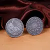 Monedas Conmemorativas del Zodiaco Chino Transfronterizas, Artesanía Metálica del Dios Sol, Pequeños Regalos, Medallas Conmemorativas, Monedas de Plata de Tarot, Personalización