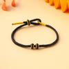 2025 Nuevo Modelo Pulsera de Hilo de Colores Festival del Bote del Dragón DIY Regalo Cultural y Creativo, Mismo Estilo que en Xiaohongshu, Hilo Rojo para el Año de Nacimiento, Mayoreo