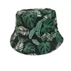Sombrero de Pescador Estampado Transfronterizo, Reversible, Unisex, Sombrero Versátil para Viajes al Aire Libre con Protección Solar, Sombrero de Cubo de Moda Estilo Europeo y Americano