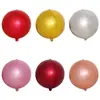 Globos de Papel de Aluminio Seleccionados Cuidadosamente, Globos Redondos 4D, Decoración para Bodas y Fiestas de Cumpleaños, Venta al por Mayor de Globos de Papel de Aluminio