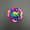 Ponto de fábrica lantejoulas miçangas pinos feitos à mão enfeites de flores adesivos de tecido para roupas acessórios DIY remendo para sapatos e chapéus