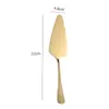 Espátula para Bolo 410 Aço Inoxidável 22cm 5 Cores | Borda Serrilhada 4.8cm Cabeça | Material Espessado | Cabo Ergonômico | Acabamento Espelhado | Grau Alimentício | Lavável na Lava-louças | Talheres Profissionais para Restaurante Hotel Padaria Casa