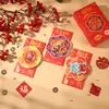 Nuevo Diseño Creativo de Sobre Rojo Giratorio 3D para el Año Nuevo Chino Bolsa Giratoria de Sobres Rojos de Dibujos Animados Infantiles Dios de la Riqueza
