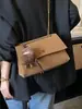 Cadena de Invierno Bolso de Mujer Súper Trendy Modelo Nuevo 2026 Moda de Alta Gama Bolso de Hombro Sencillo Bolso Cruzado Versátil para el Trabajo