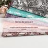 Tecido de abajur de forro de bagagem personalizado de fábrica, estilo étnico, poliéster, jacquard, tecido de cetim, tecido jacquard