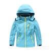 Chaqueta Softshell para Niños para Exteriores Cálida con Forro Polar Cortaviento Impermeable Pequeña, Mediana y Grande Chaqueta Softshell para Niños
